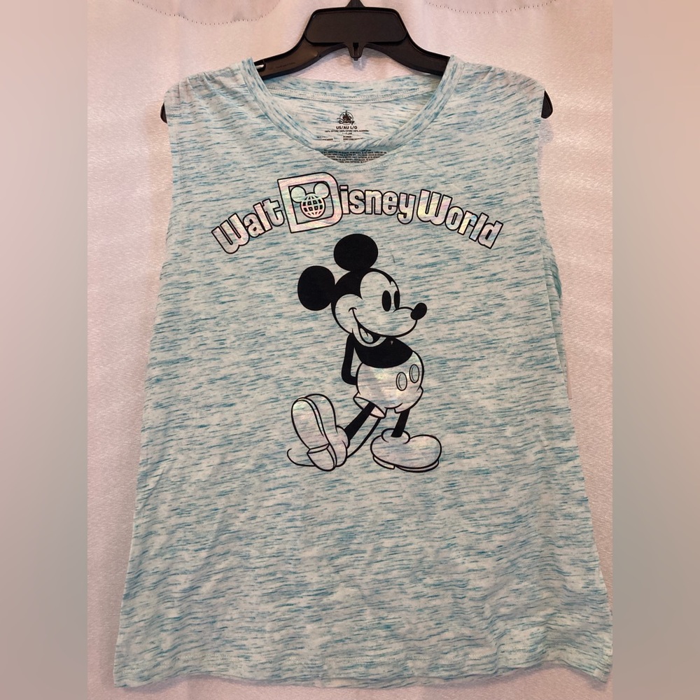 Light blue Disney World tank size large